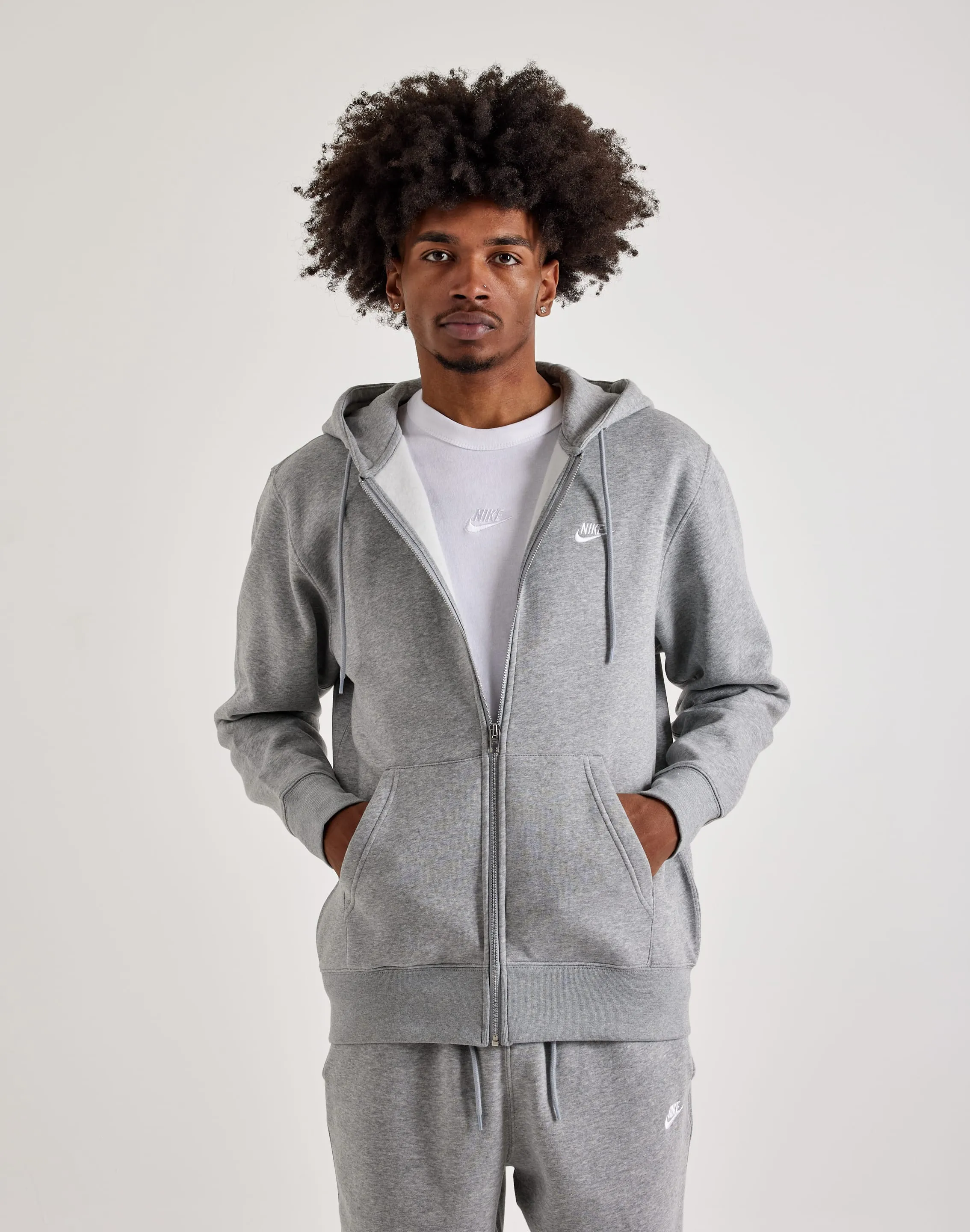 Nike  Club Full-Zip Fleece Hoodie Fashion culture Fashion technology