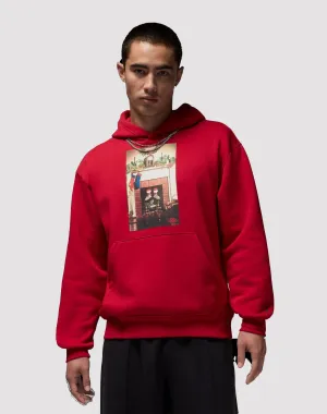 Fashion labels Nike Jumpman Chimney Fleece Pullover Hoodie Denim products