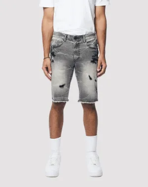 Fashion subscription services Grindhouse Lightning Essentials Denim Black Shorts Fashion events