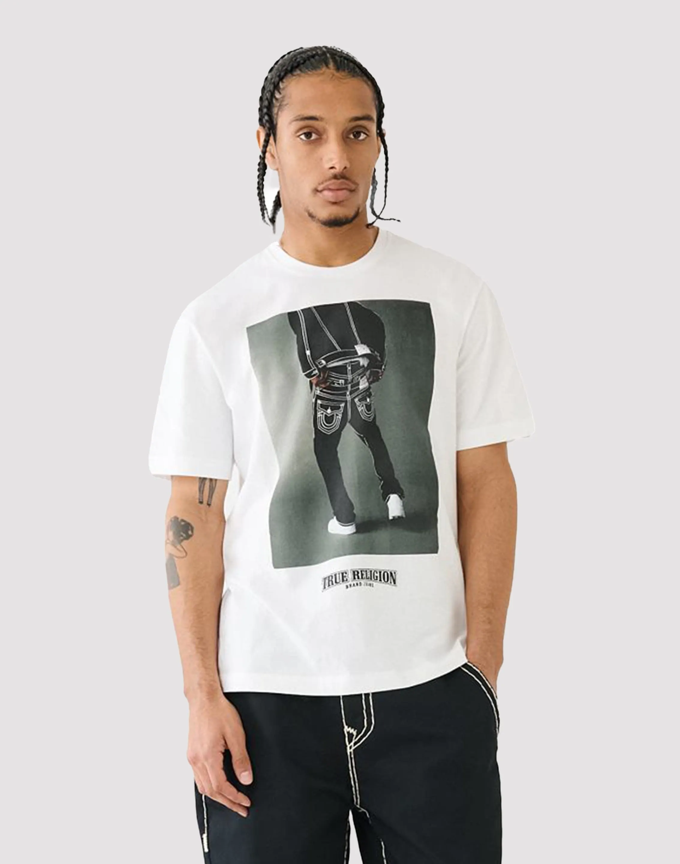 Fashion trends by region True Religion Photo Graphic White Tee Fashion boutiques