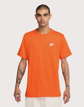 Fashion bloggers' picks Nike Nike Sportswear Club Men's Orange Tee Style statements