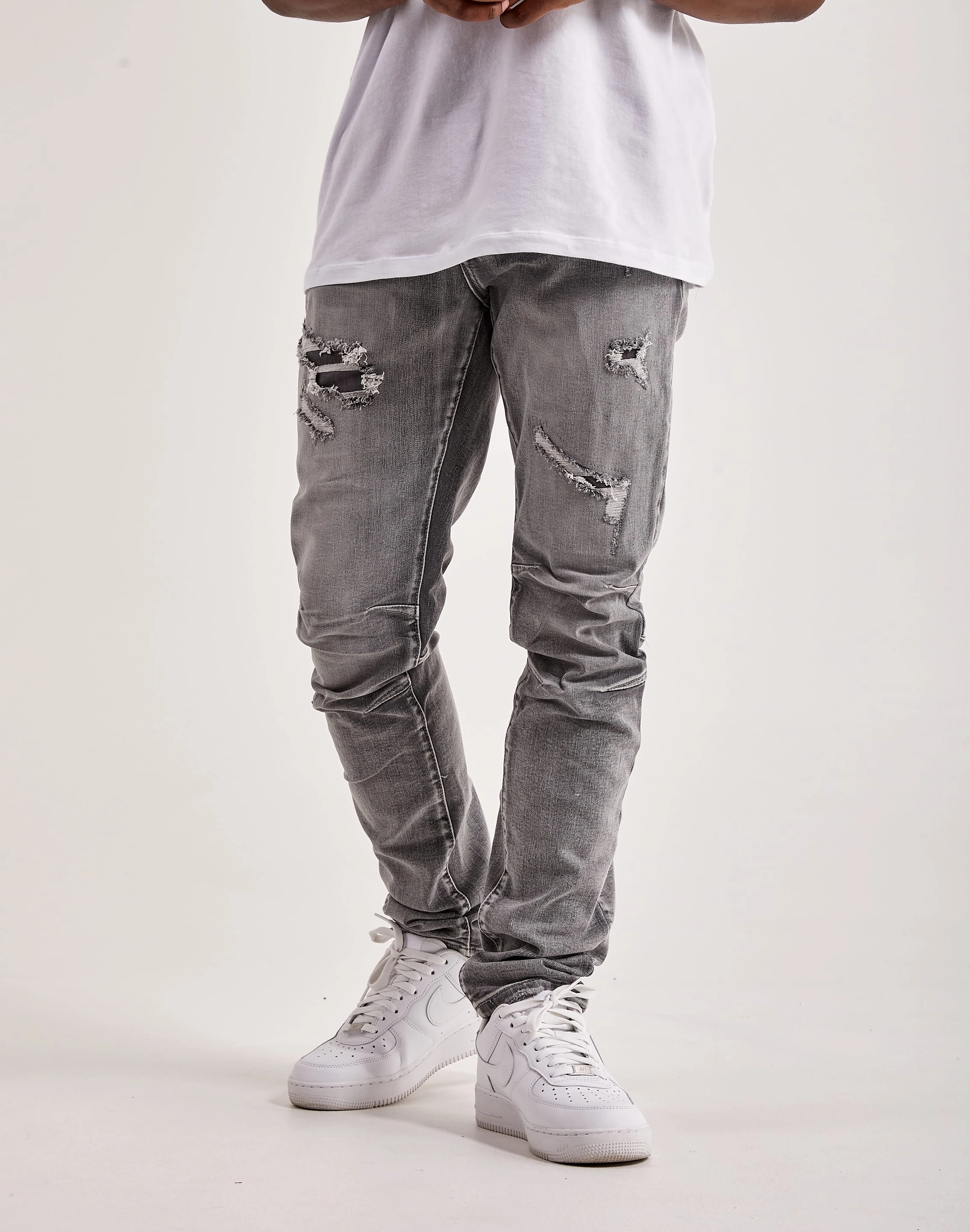 Fashion bloggers' picks Smoke Rise Vintage Wash Denim Jeans Printed fashion
