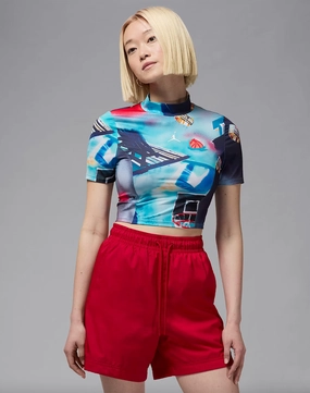 Fashion catalog Jordan Printed Crop Top Fashion technology
