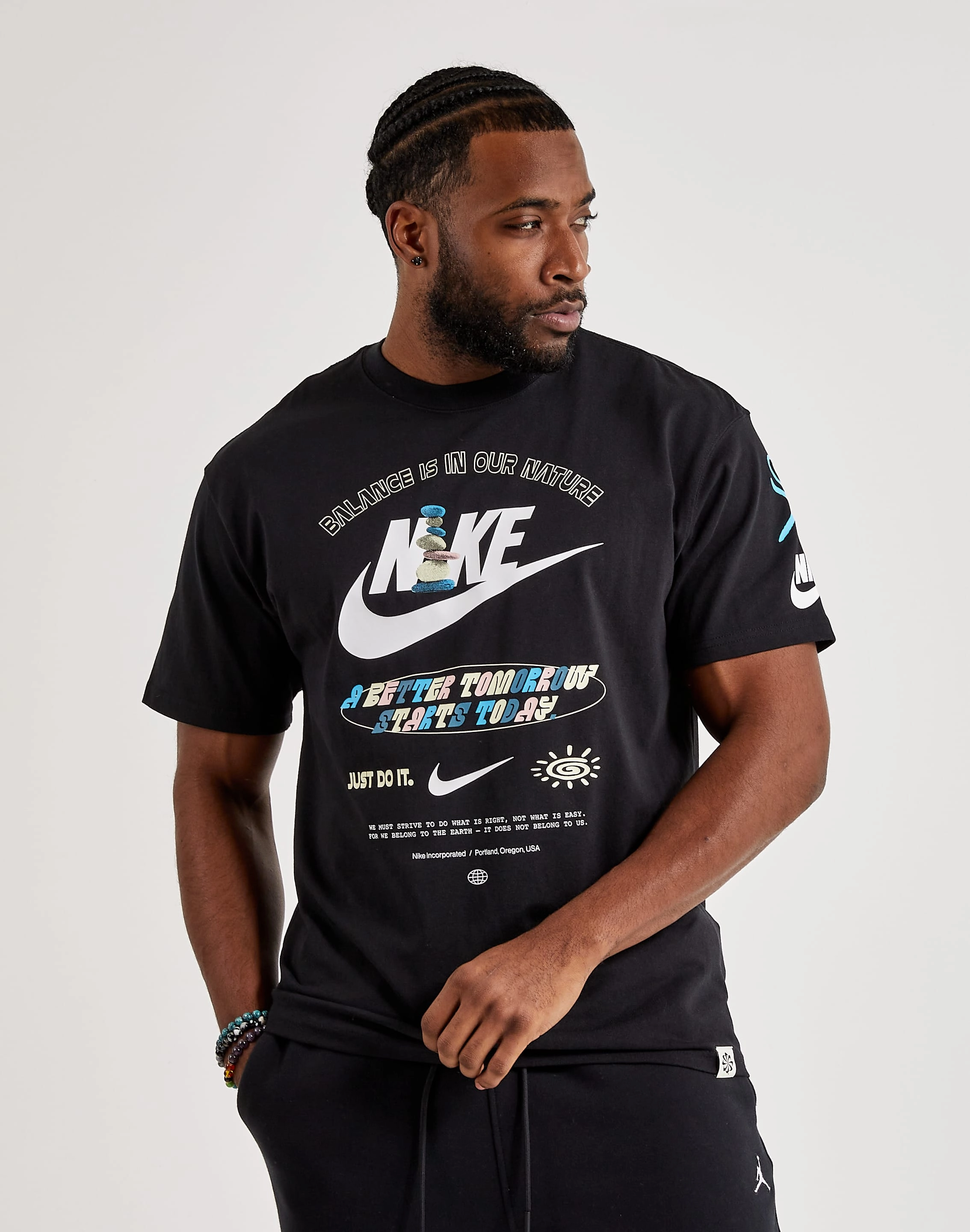 Fashion catalog Nike Balance Tee Ethical fashion choices
