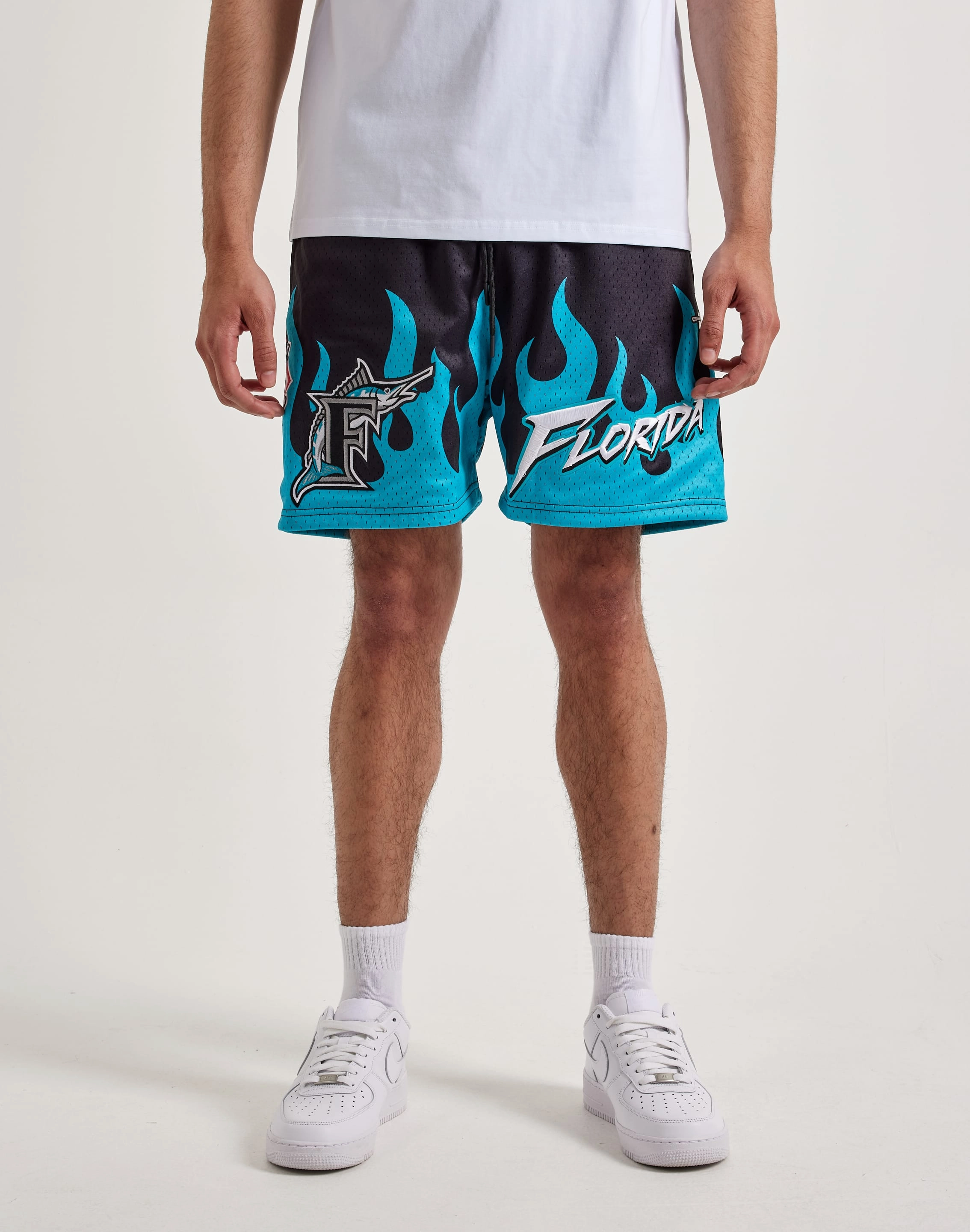 Fashion culture Pro Standard Florida Marlins Flame Shorts Fashion archives