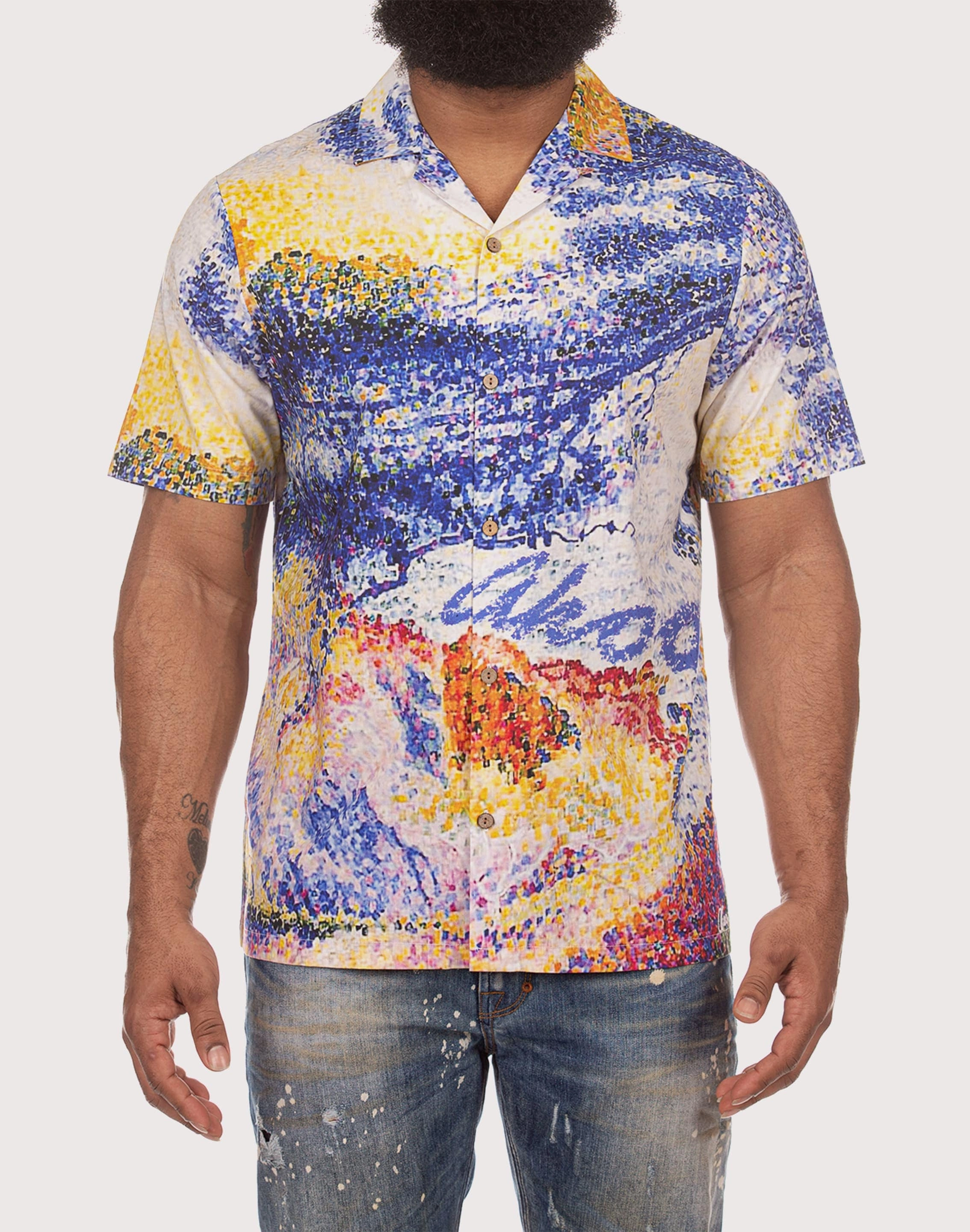 Fashion customization Akoo Meadow Woven Shirt Fashion boutiques