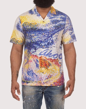 Fashion customization Akoo Meadow Woven Shirt Fashion boutiques