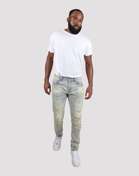 Fashion customization Grindhouse Vintage Wash Denim Jeans Fashion archives