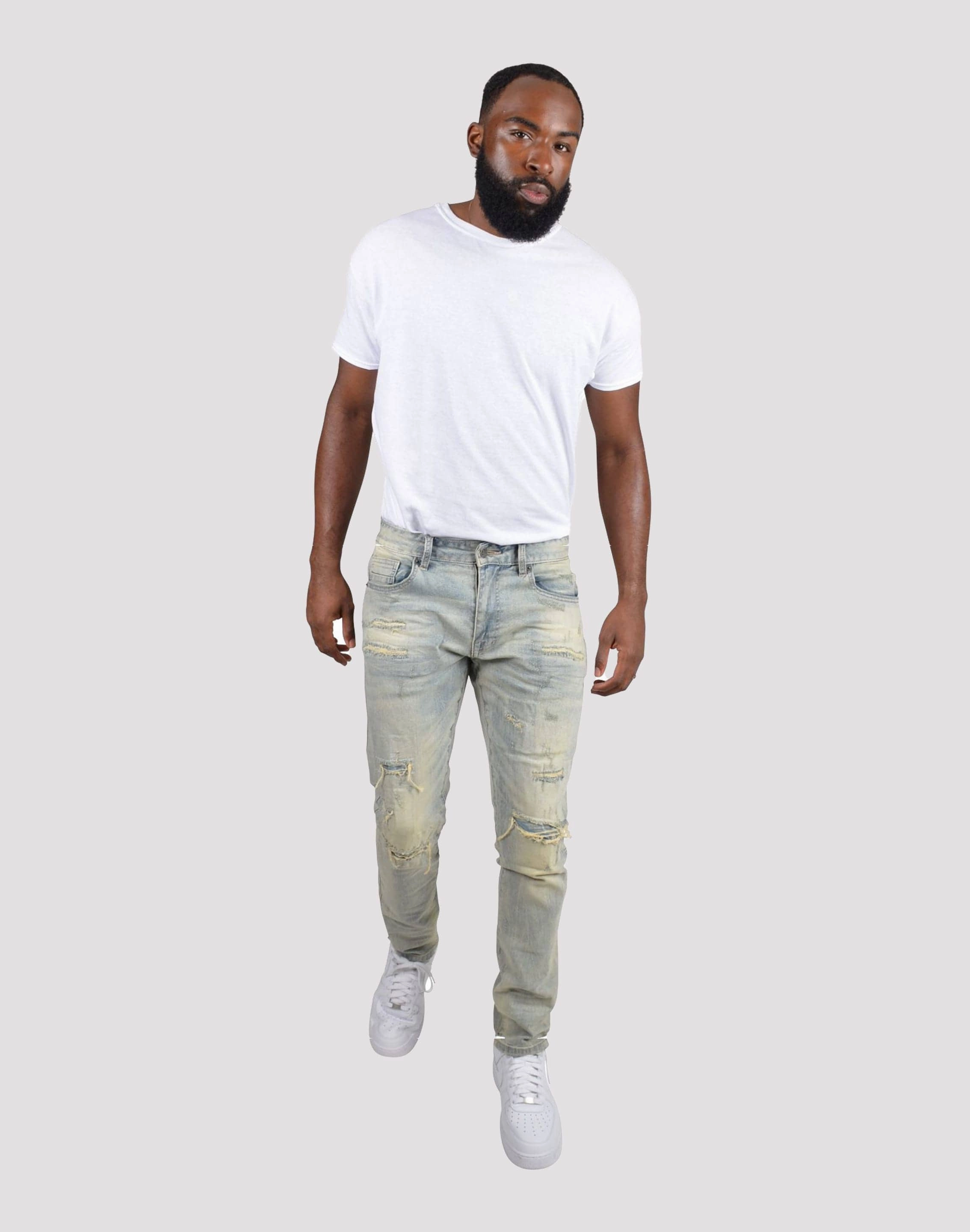Fashion customization Grindhouse Vintage Wash Denim Jeans Fashion archives
