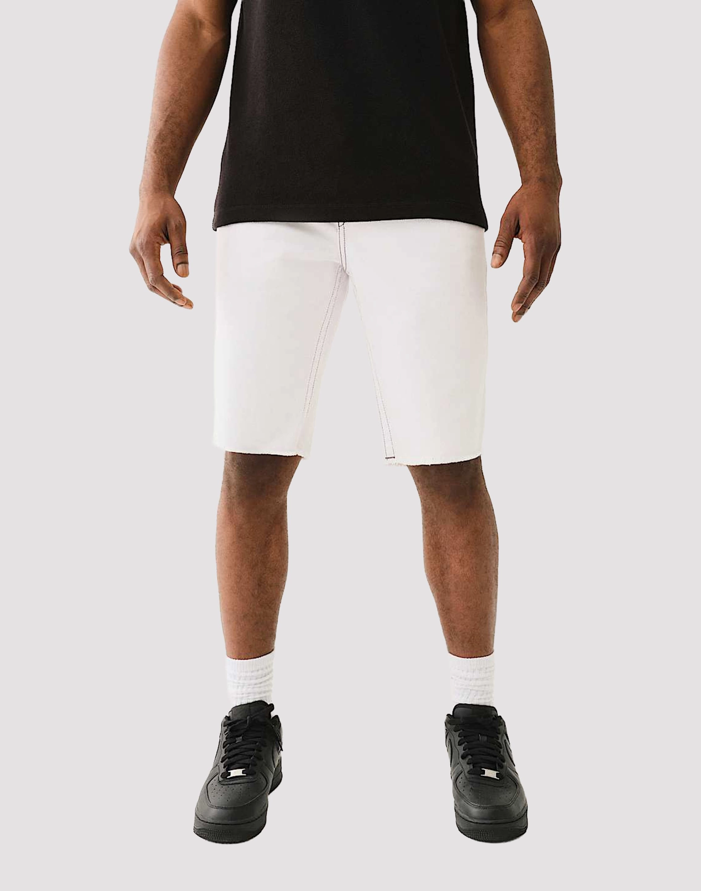 Fashion essentials True Religion Ricky Frayed Flap Shorts Clothing prices
