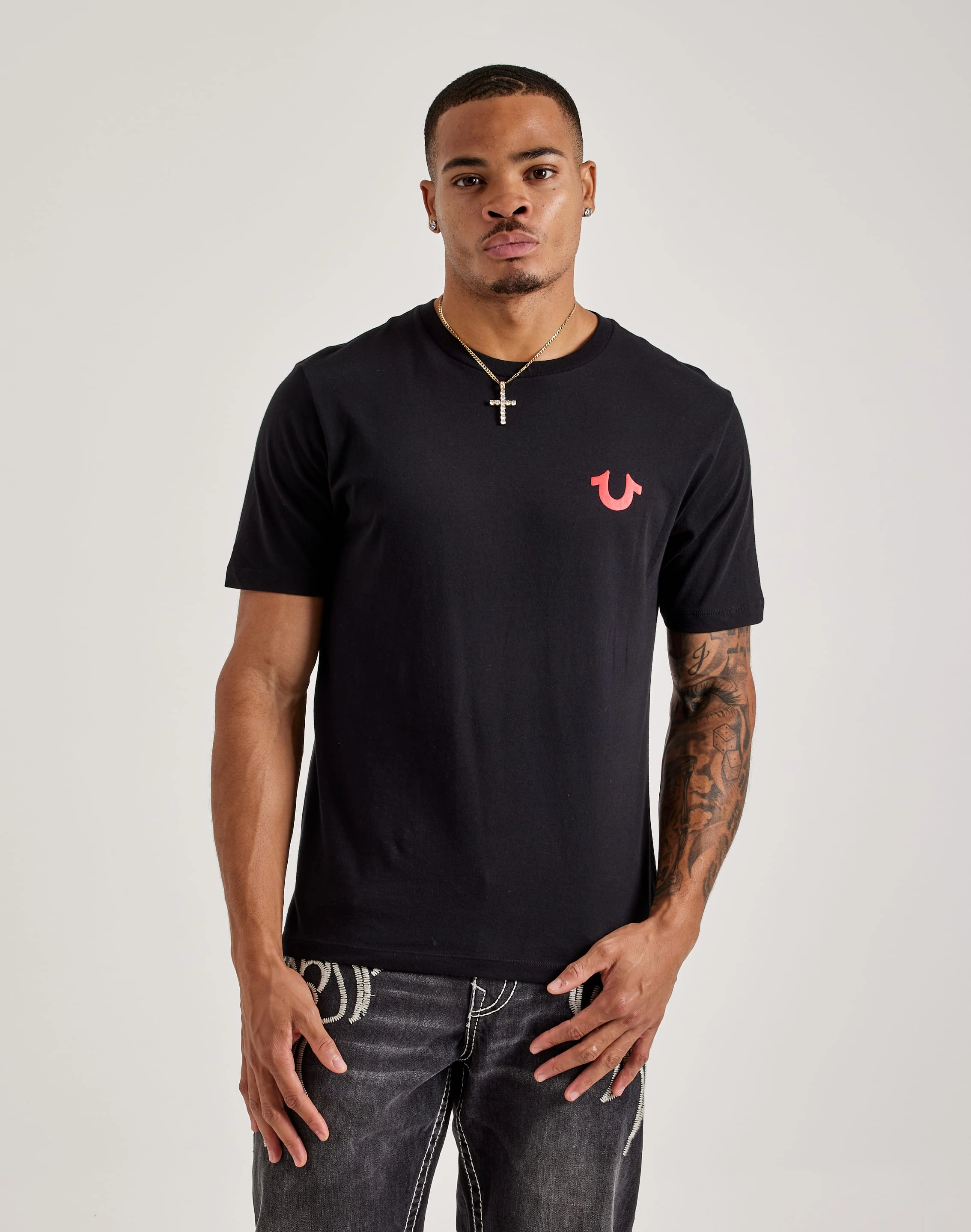Fashion events True Religion Buddha Logo Seal Tee Business casual wear