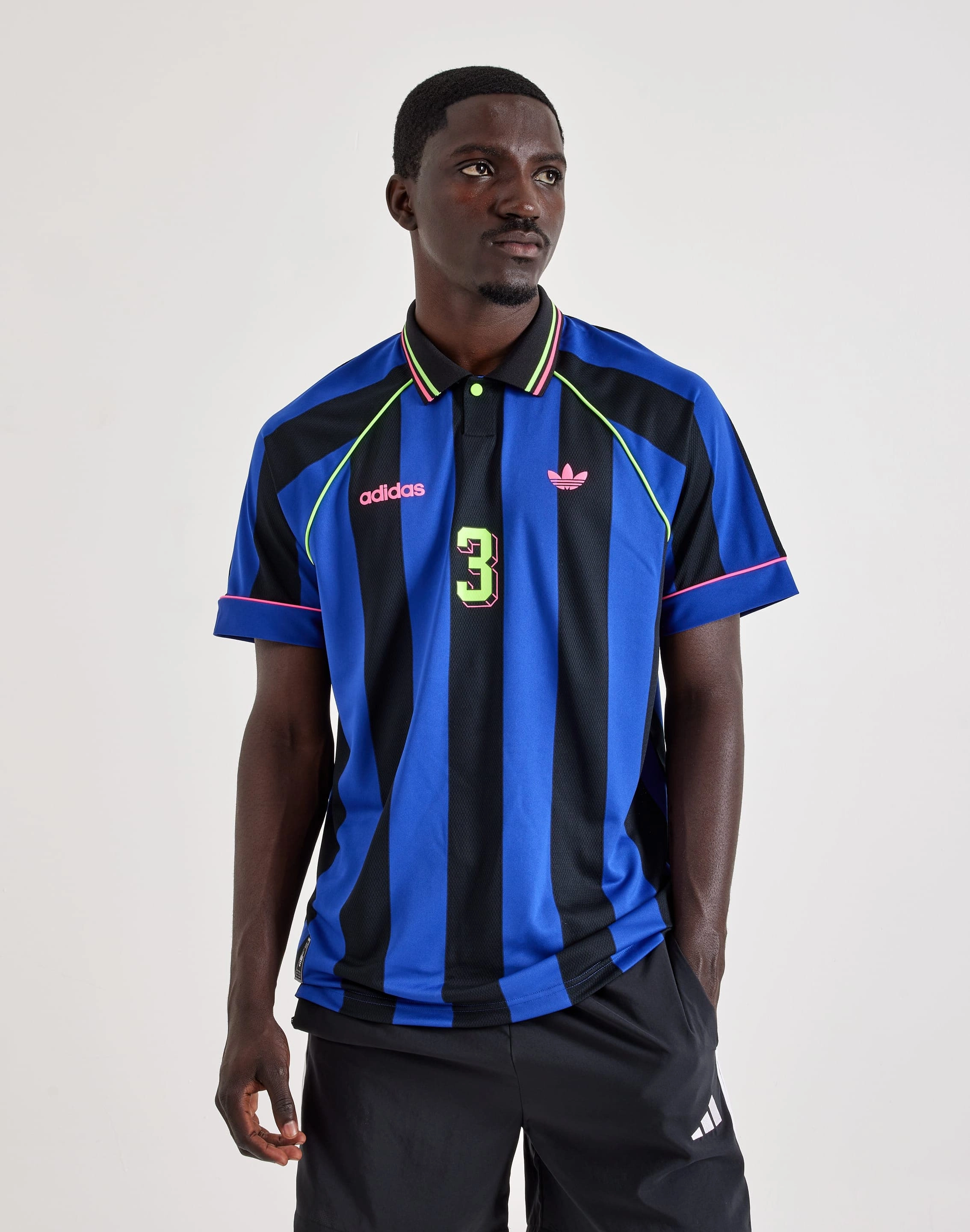 Adidas Jacquard Stripe Jersey Wool - sourced fashion Clearance fashion