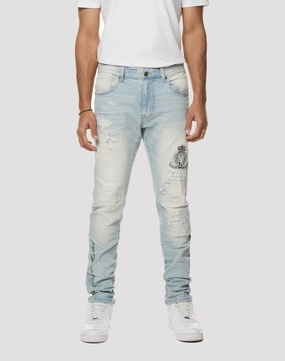 Fashion forecasting Grindhouse Varsity Slim Fit Speckle Jeans Business casual wear