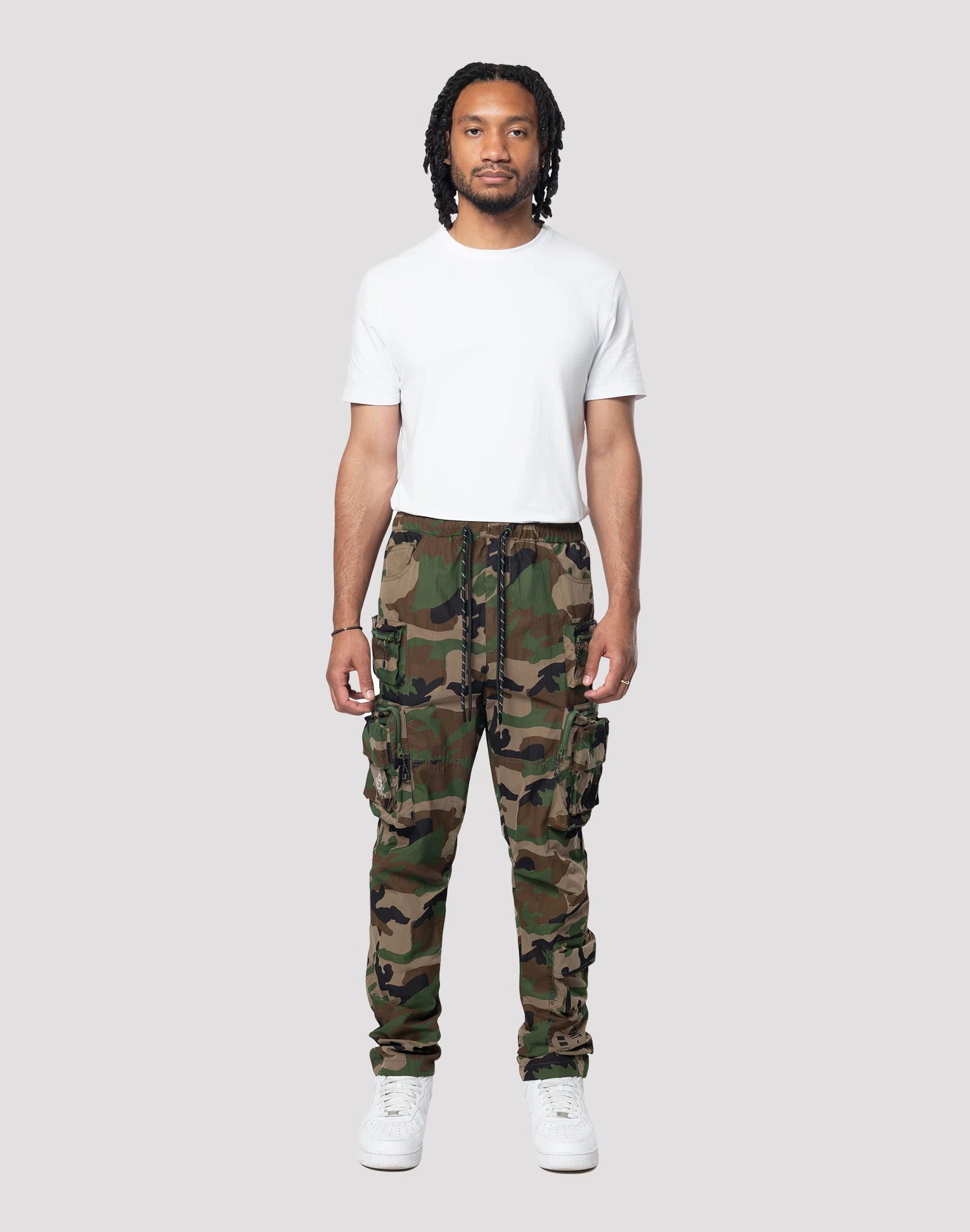 Fashion-forward items Grindhouse Utility Nylon Camo Pants Linen - crafted fashion