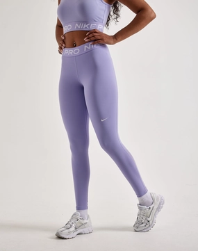 Fashion history Nike Pro Mid-Rise Mesh-Paneled Leggings Fashion labels