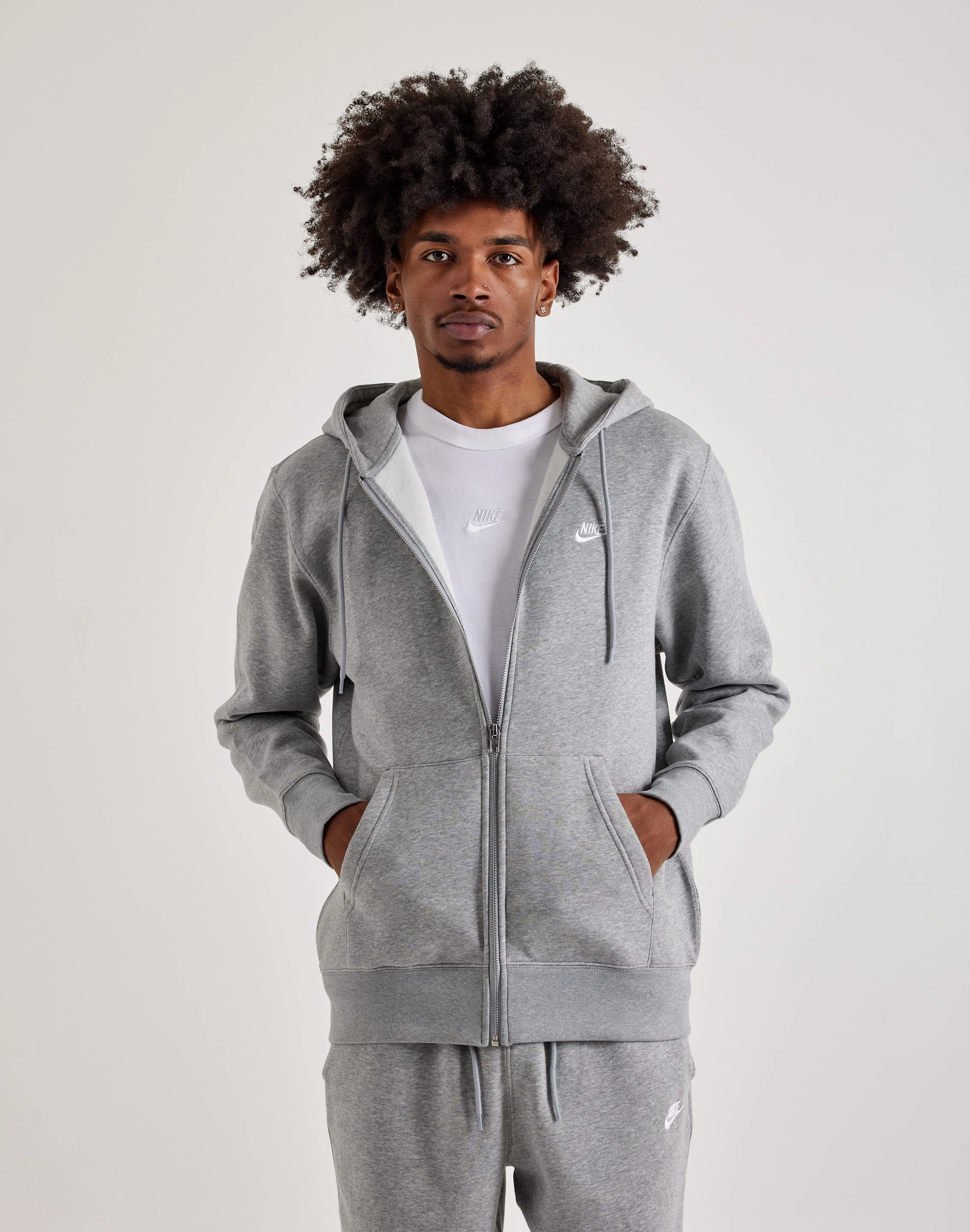 Fashion influencers' recommendations Nike  Club Full-Zip Fleece Hoodie Fashion advice