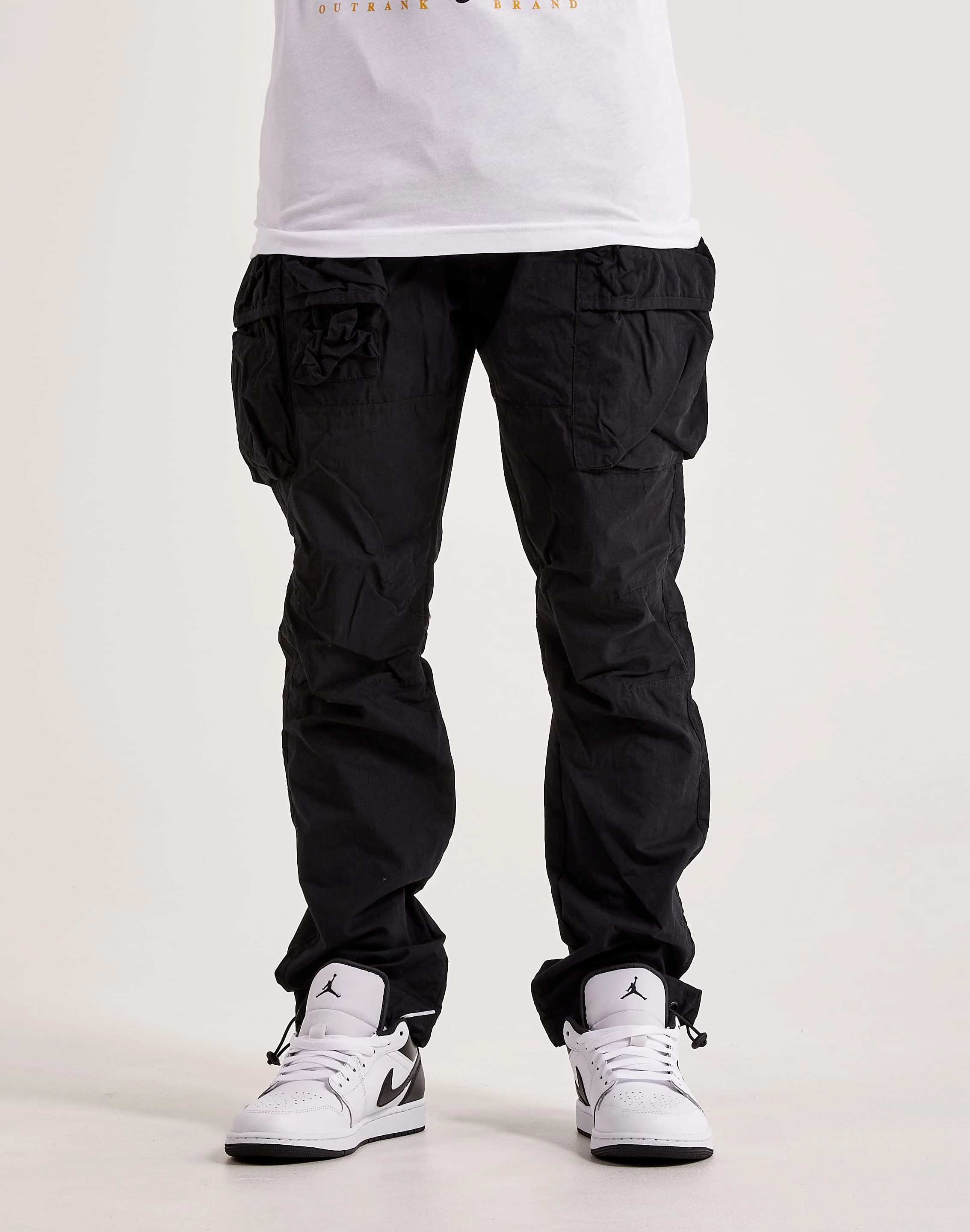 Fashion influencers' recommendations Smoke Rise Utility Peach Nylon Cargo Pants Ethical fashion choices