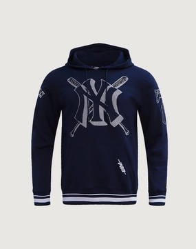 Fashion labels Pro Standard New York Yankees Mashup Rib Hoodie Wardrobe staples