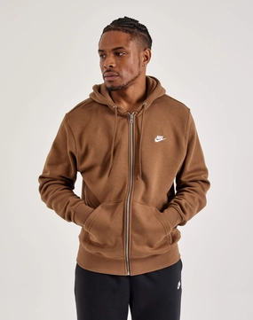 Fashion lookbook Nike Club Full-Zip Fleece Hoodie Online fashion shopping