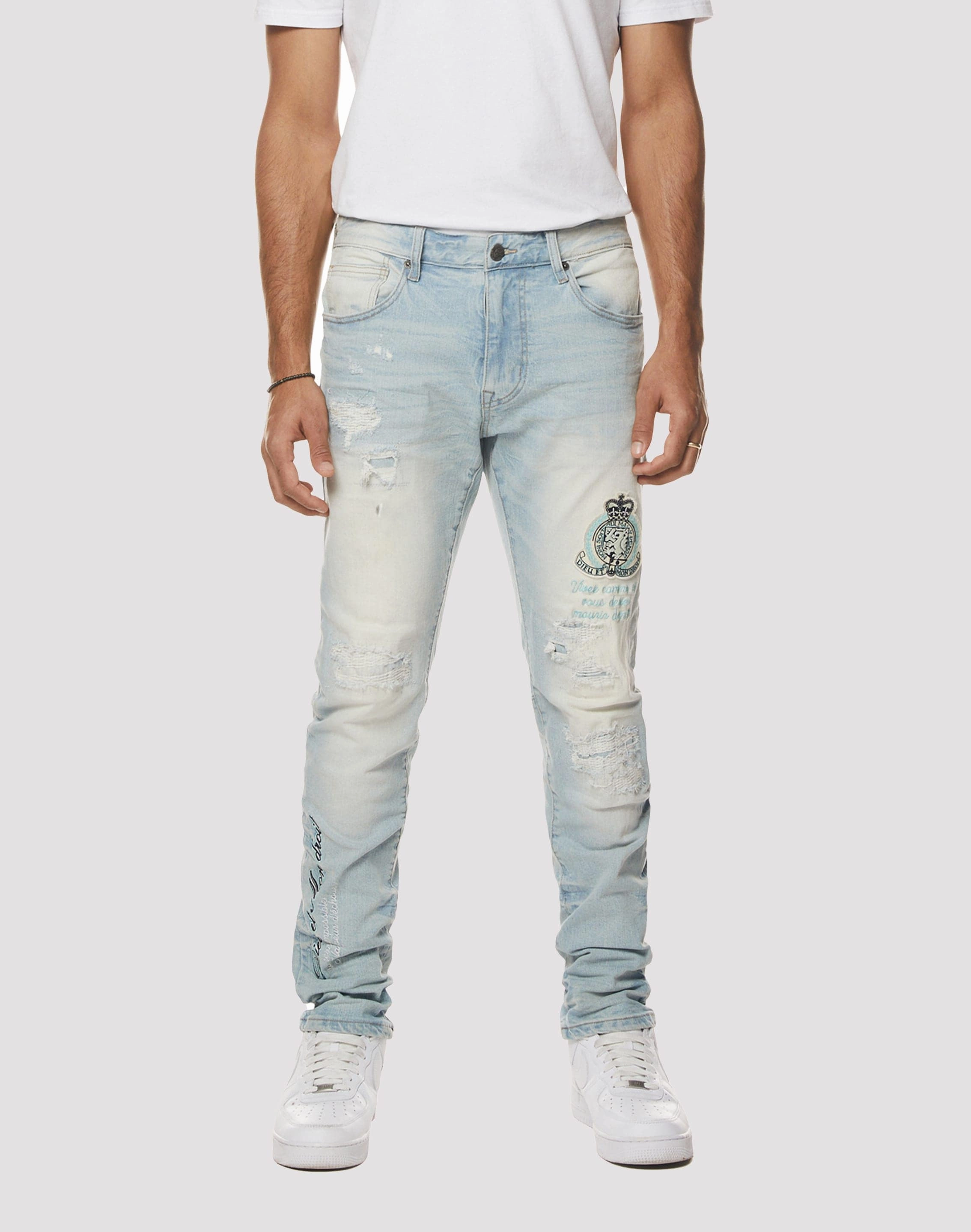 Fashion shows Grindhouse Varsity Slim Fit Speckle Jeans Party wear