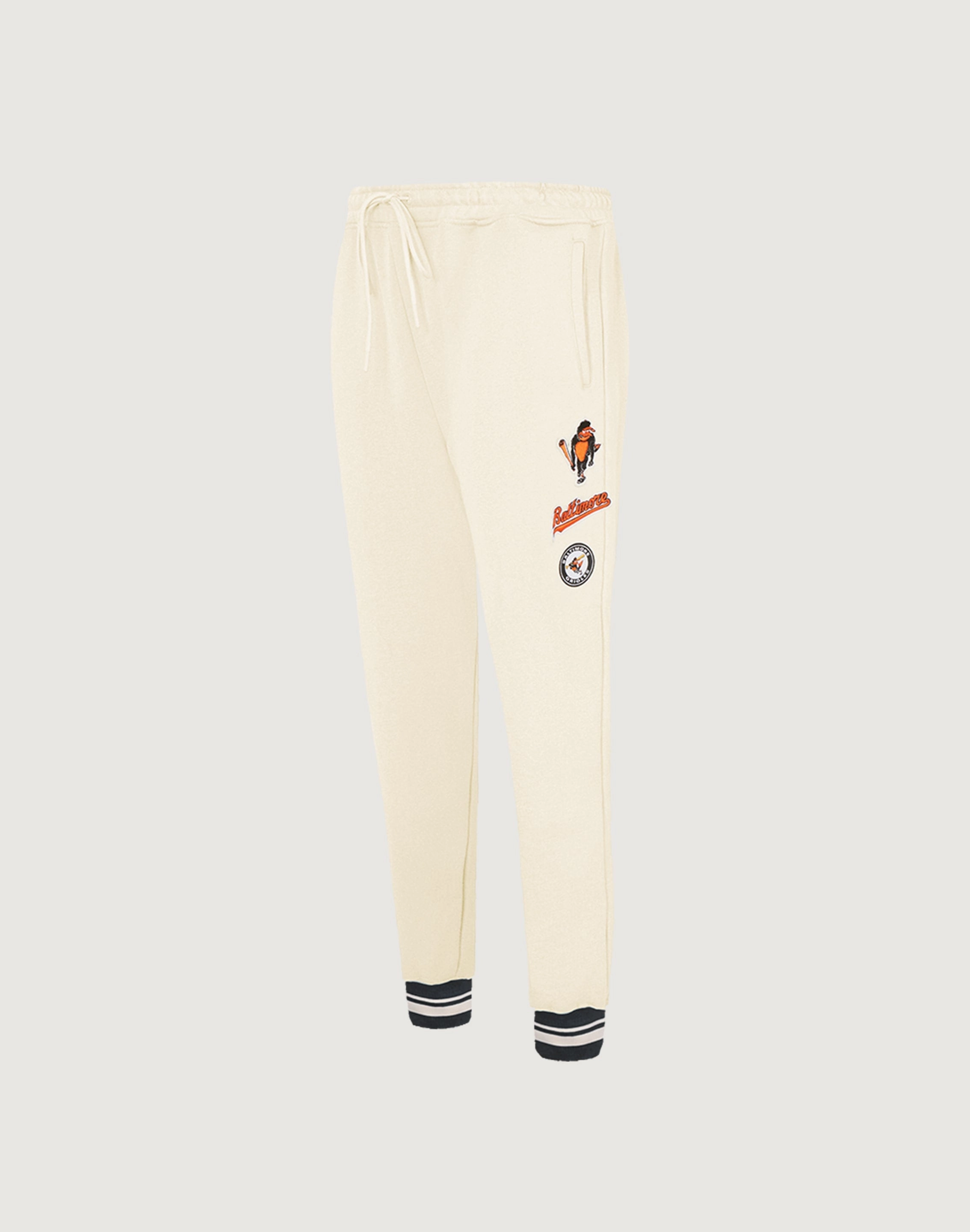 Fashion lookbook Pro Standard Baltimore Orioles Retro Classic Rib Sweatpants Cotton - made fashion