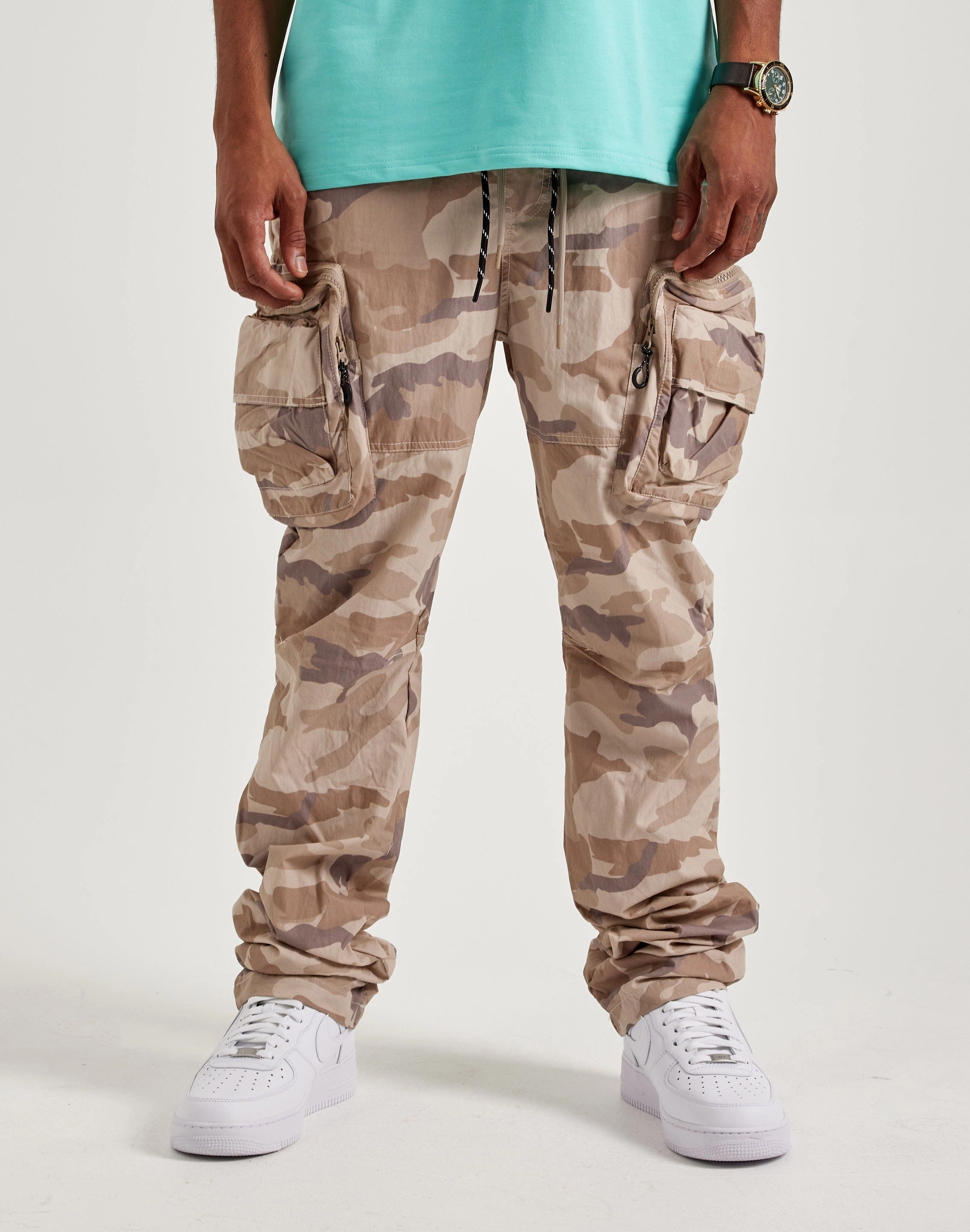 Fashion swaps Smoke Rise Utility Stacked Cargo Pants Fashion history