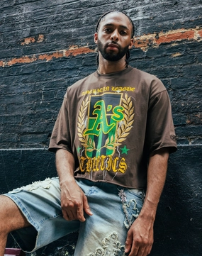 Fashion trends by region Pro Standard Athletics Crest Tee Runway fashion