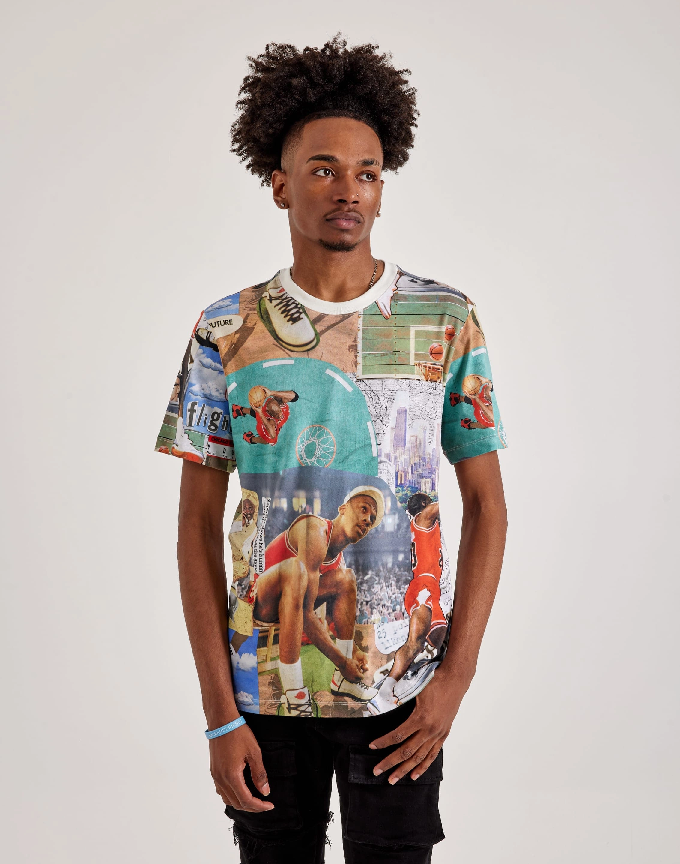 Fashion trends Jordan Flight Essentials Allover Print Tee Fashion photography