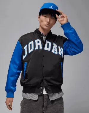 Fashionable goods Jordan Brooklyn Varsity Jacket Fashion care (washing, ironing, etc.)