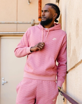 Fashionable goods Nike Monogram Club Fleece Pullover Hoodie Online fashion shopping