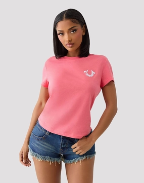 Fashionable goods True Religion Embroidered Logo Tee Trendy gear