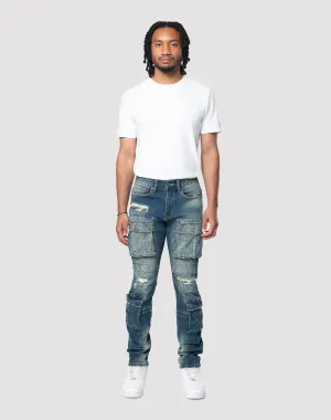 Formal wear selections Grindhouse Utility Slim Fit Denim Jean Comfortable apparel