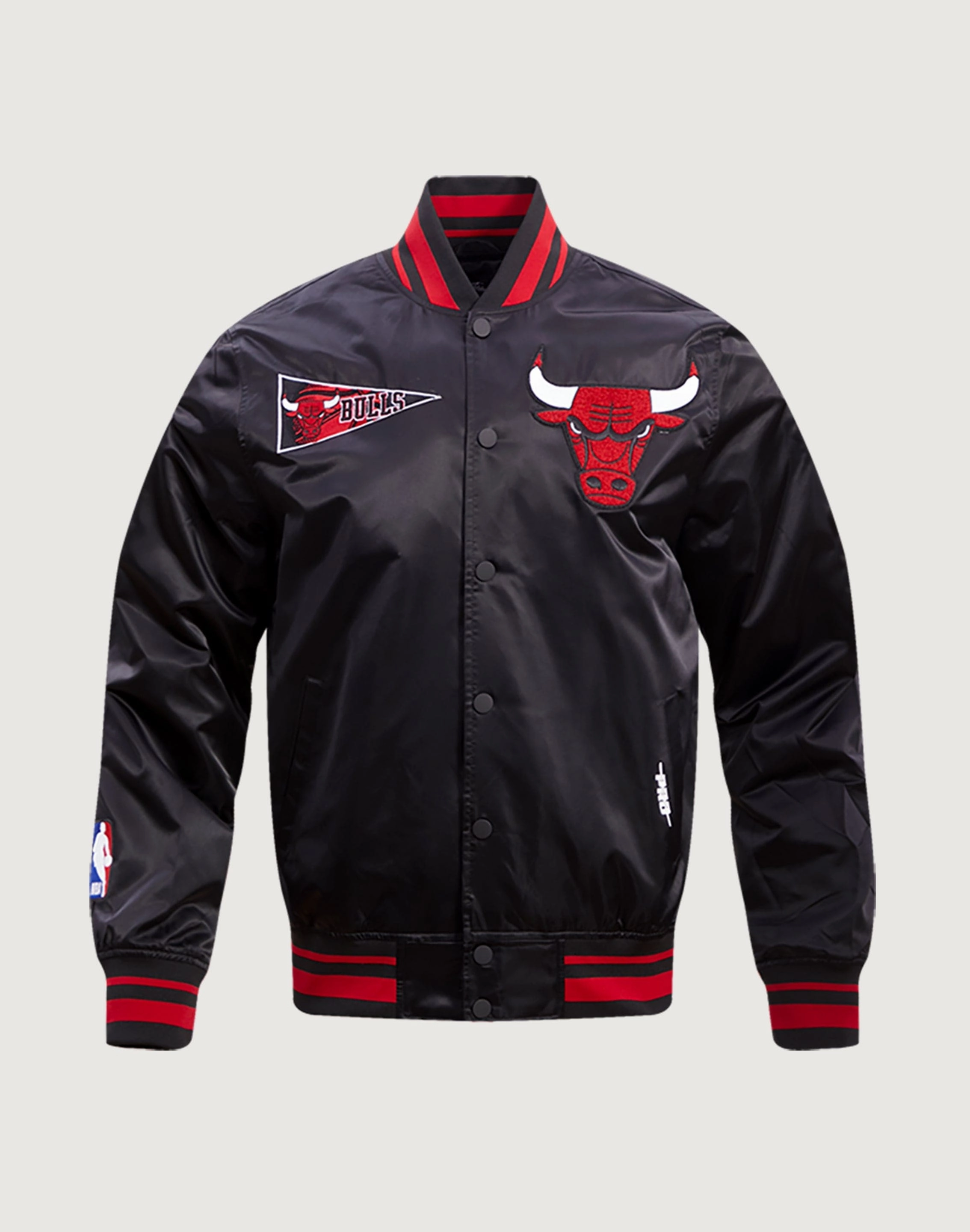 Formal wear selections Pro Standard Chicago Bulls Retro Classic Rib Satin Jacket Fashion shows