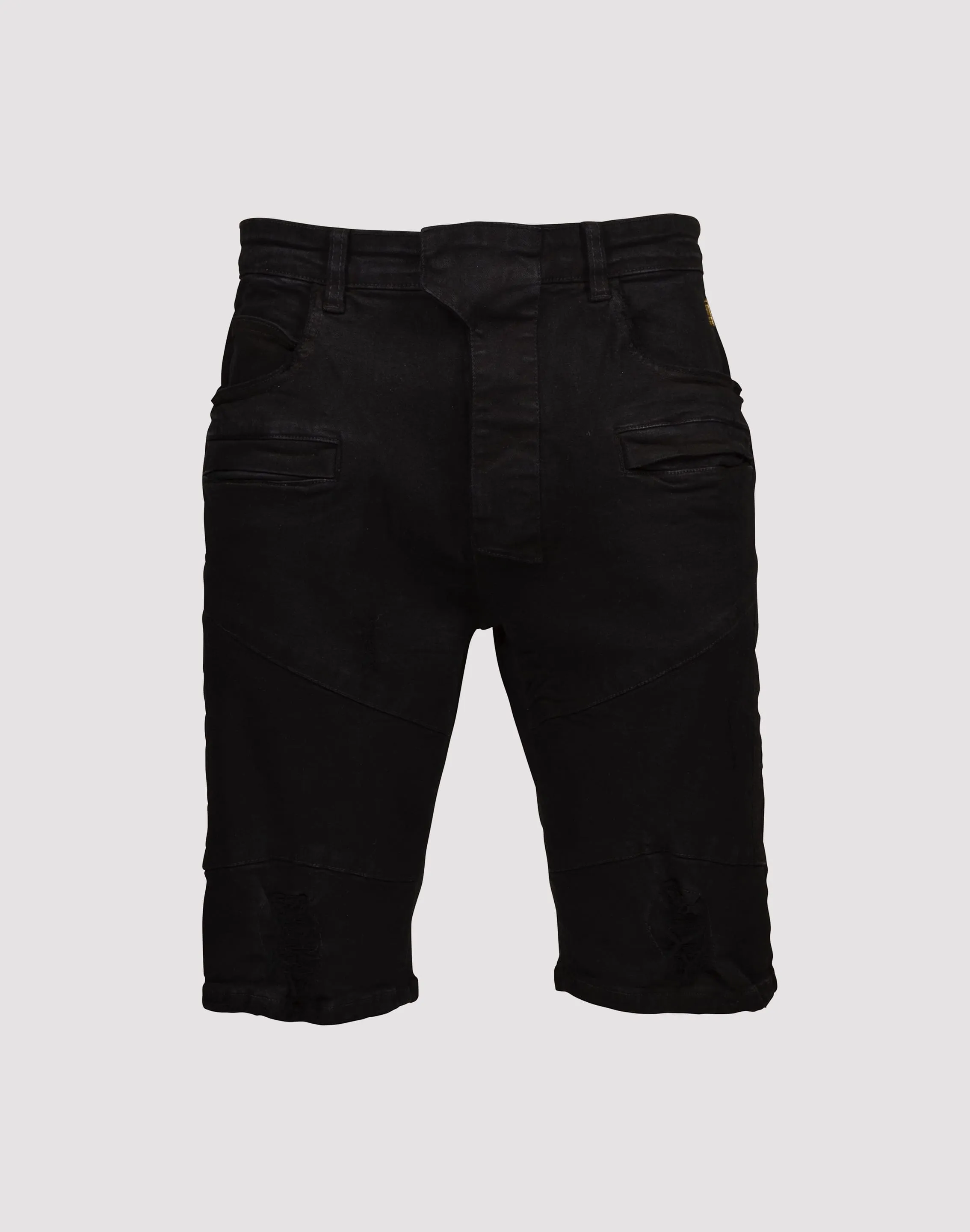Grindhouse Angled Seam Denim Shorts Fashion boutiques Clothing prices