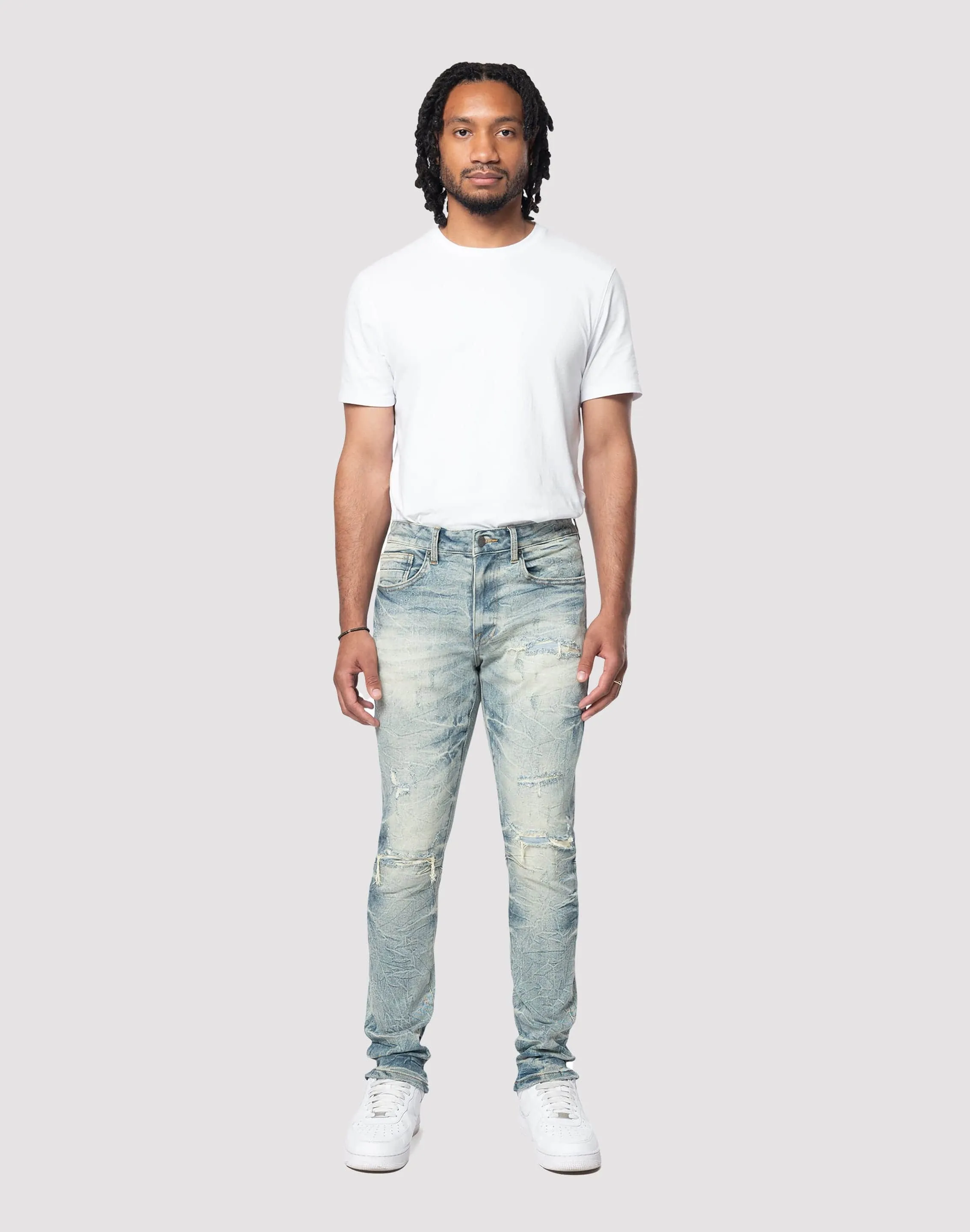 Grindhouse Lightning Effect Jeans Outerwear options Fashion sizes