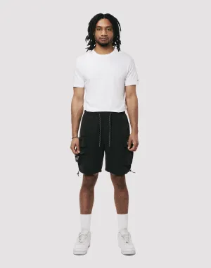 Grindhouse Nylon Cargo Black Shorts Affordable fashion Vintage - inspired fashion