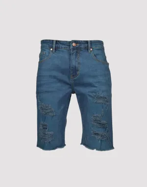 Grindhouse Overspray Denim Shorts Hip - hop fashion Swimwear selections