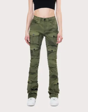 Grindhouse Twill Stacked Dye Pants Activewear gear Suede - finished fashion