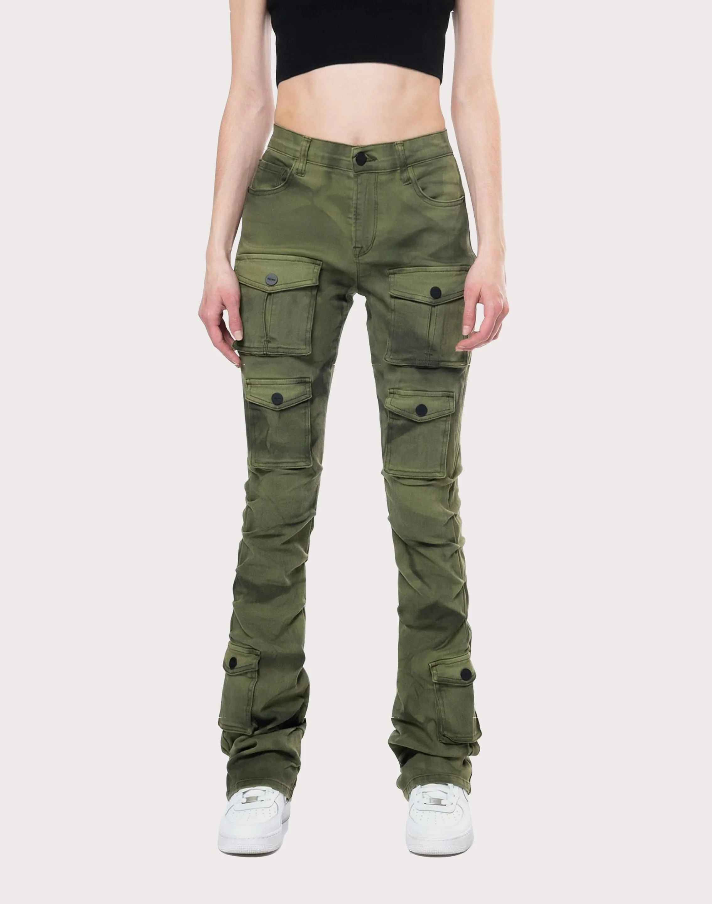 Grindhouse Twill Stacked Dye Pants Activewear gear Suede - finished fashion