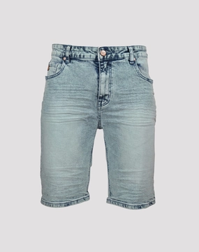 Grindhouse Acid Wash Denim Shorts Fashion-forward items Fashion models