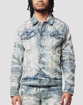 Grindhouse Lightning Effect Denim Jacket Fashion events Affordable fashion