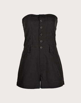 Grindhouse Nylon Tube Romper Cotton - made fashion Sustainable fashion practices