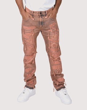 Grindhouse Overspray Rips with Strings Pants Evening wear Fashion shows