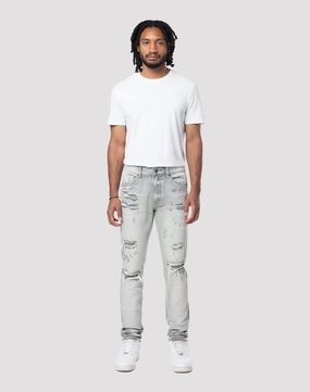 Grindhouse Rip N Tear Slim Fit Breezy Grey Jeans New fashion arrivals Fashion influencers' recommendations