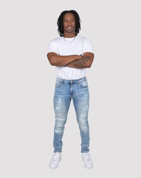 Grindhouse Vintage Rip N Repair Denim Jeans Fashion swaps Activewear gear