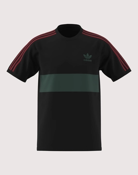 Hip - hop fashion Adidas adidas Originals 3-Stripes Panel Men's Tee Smart casual wear