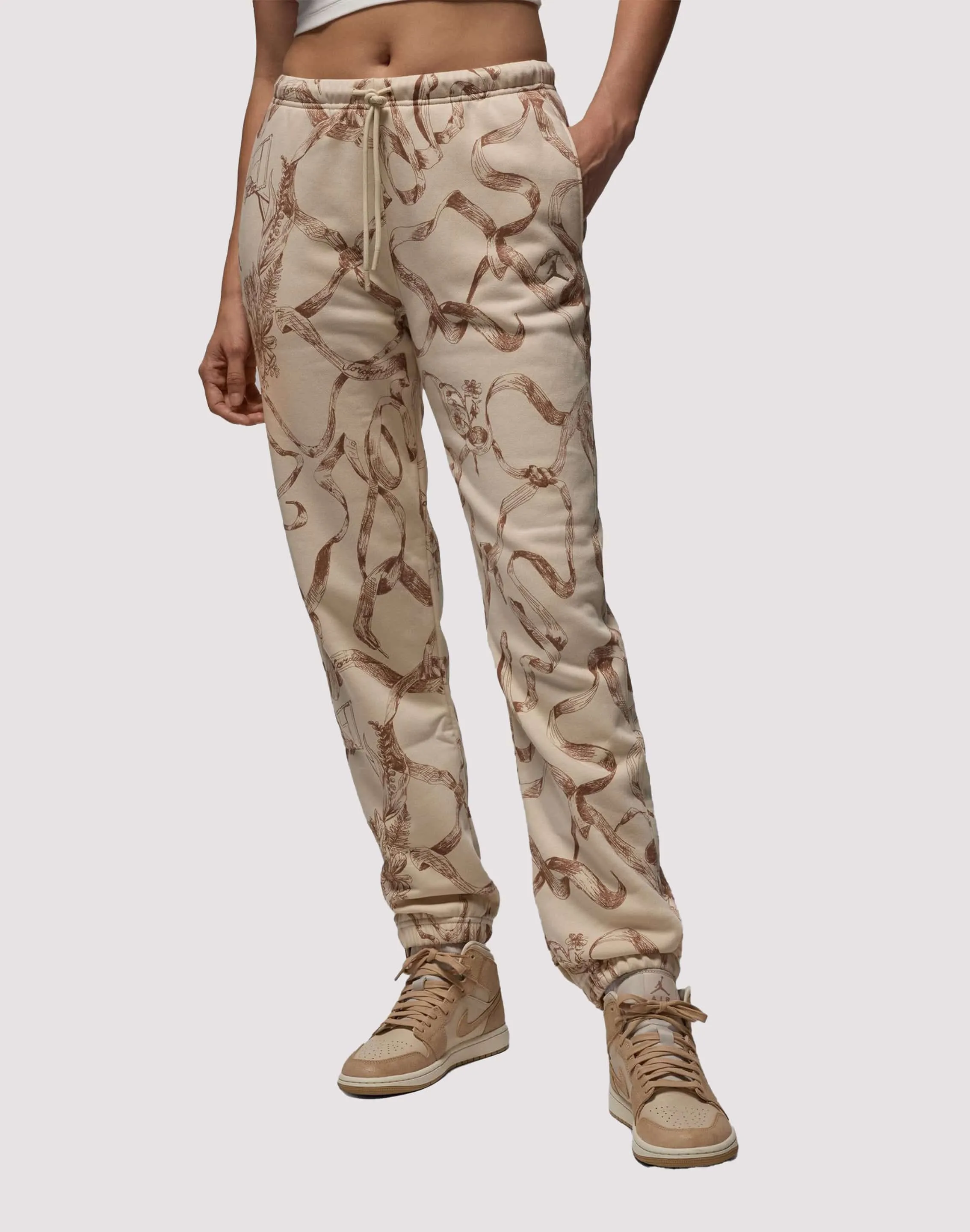 Jordan Brooklyn Fleece Printed Pants Seasonal wear Clearance fashion