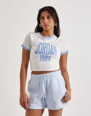 Jordan Cropped Graphic Tee Fashion bloggers' picks High - end fashion