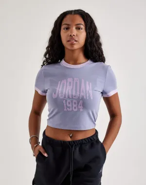 Jordan Cropped Graphic Tee Organic fashion products Fashion must - haves