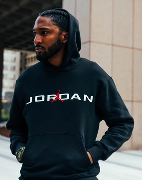 Jordan Air Stretch Fleece Hoodie Fashion essentials Suede - finished fashion
